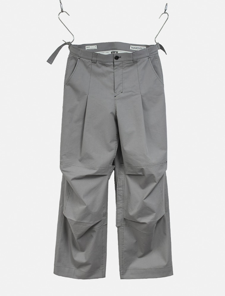2 panel parachute pants (grey)